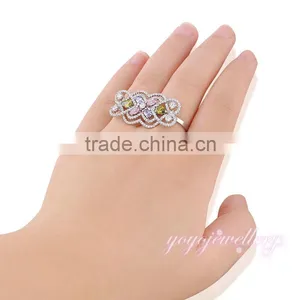 New Arrival New Design Finger Ladies Gold Cuff Ring thumbnail-3