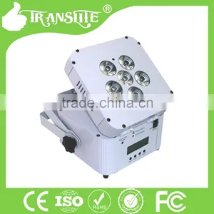 2015 New Promotion KTV/DJ Decoration Light 6pcs 6in1RGBWA+UV PAR Lights thumbnail-1
