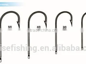 White Nickle High Carbon Steel PR-7250 ABERDEEN Wholesale Fishing Hook thumbnail-1