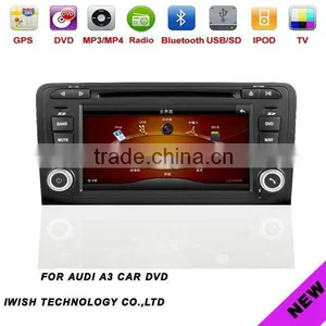 7 Inch Good Sound Quality Car Dvd Audio for AUDI A3 With DIGITIAL TV OPTIONAL thumbnail-1