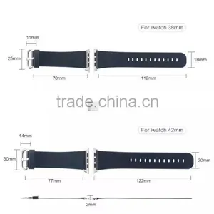 X-Level Elite Series Genuine Leather Watch Band For IWatch Wrist Strap For 38MM Apple Watch MT-4038 thumbnail-3