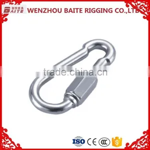 2016 Hot Sale Chinese Factory Price Good Quality Carabiner Quick Link ss 304 thumbnail-2