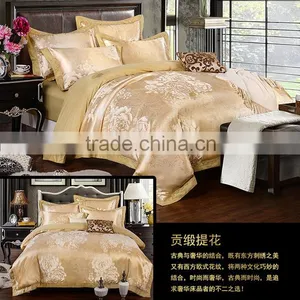 Wedding Suite Optimal Silk Satin Jacquard Bedding Set thumbnail-6