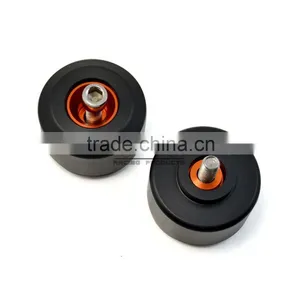 BJ-FS-KT002-OG KTM Parts Motorcycle Orange Rear Fork Wheel Frame Slider Crash Protector For KTM DUKE 125/200/390 thumbnail-4