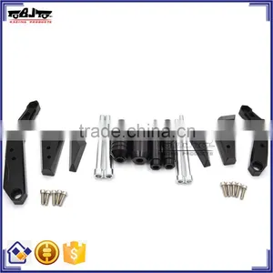 BJ-FS-MT07 Black Aluminum 6061 Slider Crash Protector for Yamaha MT07 13-15 Professional Manufacturer Motorcycle Frame Slider thumbnail-4
