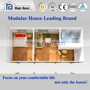 2016 Latest Cheap Prefab One Bedroom Modular Homes Prefabricated House India thumbnail-3