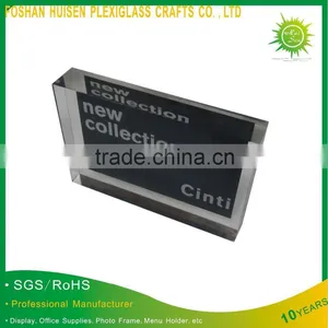 Acrylic Logo Display Block thumbnail-1