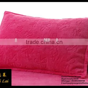High Quality Fashion Home Textile Plain Dyed Polyester Pillowcase thumbnail-4