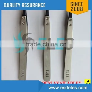 VETUS Origina ESD Antistatic Conductive Replacement Stainless Steel or Plastic Tweezers thumbnail-4