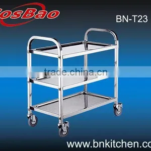 Stainless Steel 3 Tier Service Trolly BN-T23 thumbnail-1