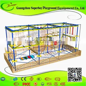 Children Indoor Games of Rope Course Wooden Indoor Games thumbnail-6