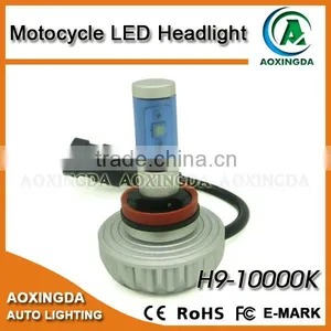 High Intensity 2200LM Fanless Cree H11 H9 LED Headlight Lamp thumbnail-2