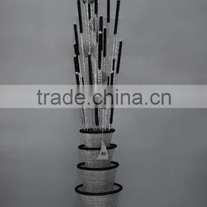 Floor Standing Aluminum Lamp Fancy High Quality Flower Vase Modern Floor Lamp thumbnail-2