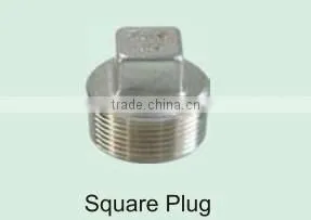 Investment Casting Carbon/stainless Steel Pipe Fittings Plug thumbnail-1