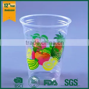 Plastic Flower Cups,customized Plastic Pet Cup,reusable Plastic Wine Cup thumbnail-5