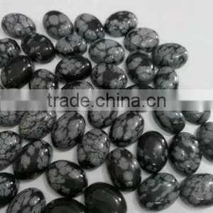 Natural Snowflake Obsidian Stone Wholesale thumbnail-1