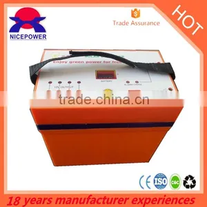Low Self Discharge 2016 New Design USB Multi Battery 12v 40ah Solar Energy Storage Battery thumbnail-1