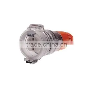 Three Phase 5 Round Pin Extension Socket 20A thumbnail-1
