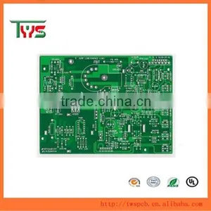 OSP Single Sided Pcb /1 OZ Copper Thickness PCB, Black /Green Solder Mask PCB thumbnail-1