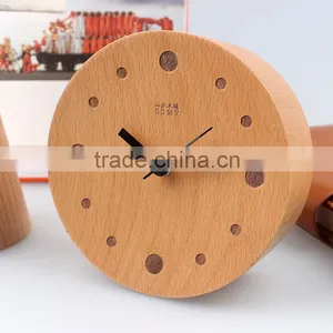 Shanshui Wooden Desktop Clock With Alarm Function, DRZ005 thumbnail-3