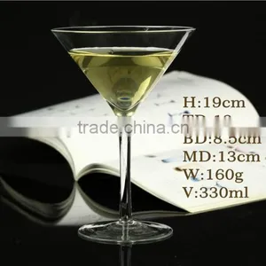 Hot Sale Handblown Heavy Long Stem Martini Glass Quality Choice thumbnail-5