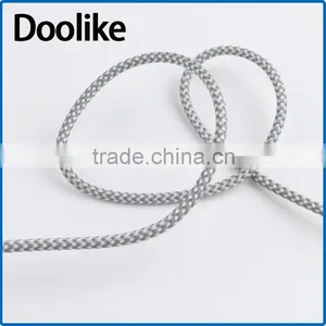 High Quality OEM Nylon Braided V8 Micro USB Cable for Samsung Phone thumbnail-3