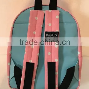 1# Cute Embroidery Tarpaulin Backpack With Cartoon Figure for Students thumbnail-5