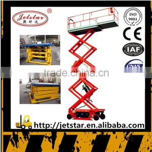 Taizhou Jetstar Hand Scissor Hydraulic Lifting Platform thumbnail-1