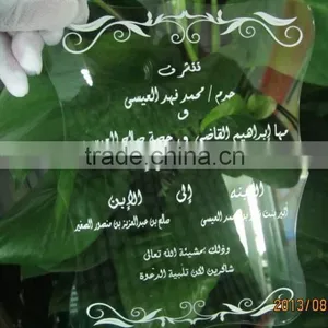 2015 Customized Plastic Clear Acrylic Craft and Gift Products Wolesale thumbnail-1