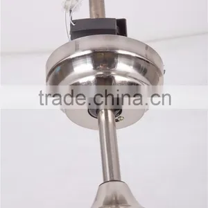 Stainless Stell Ceiling Fan With LED Light thumbnail-4