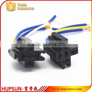 Plastic Material Auto Relay Base Supplier 5 Wire Relay Bases thumbnail-2