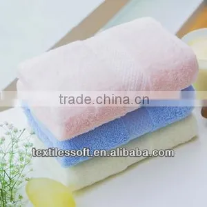 Pure Cotton Plain Dyed Candy Color Jacquard Face Towel thumbnail-1