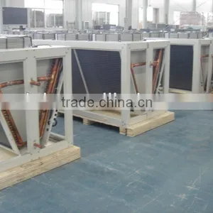 Top Quality High Efficiency V Type Air Cooled Condenser for Refrigeration,Condensing Unit thumbnail-1