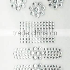 DIY Gemstones Sticker, Acrylic Sticker for Telephone Decoration, Eye Sticker thumbnail-1