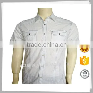 Professional Manufacture Latest Design Formal Elegant Wholesale Slim Fit t Shirt for Men thumbnail-1