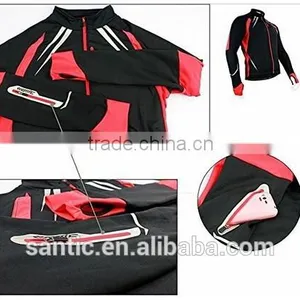 New SANTIC Men's Cycling Fleece Thermal Long Sleeve Jersey + Pants With 4D Padded thumbnail-3