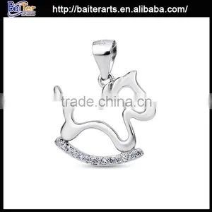 Custom Wholesale Sterling Silver Zodiac Pendants thumbnail-2