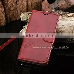 New for Samsung Galaxy s6 Edge Case With Card Slot Book Wallet Flip Leather Case Cover, Wallet Case for Samsung Galaxy s6 Edge thumbnail-2