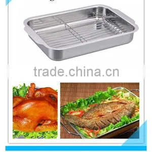 Stainless Steel Square Baking Pan thumbnail-1