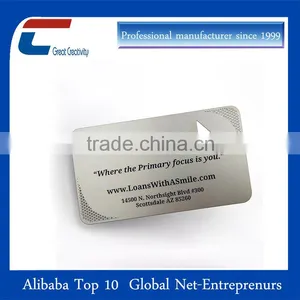 OEM Printed Etching Metal Card in Big Discount thumbnail-1
