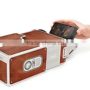 Lowest DIY Mini Cardboard Android Mobile Phone Smartphone LCD Projector thumbnail-4