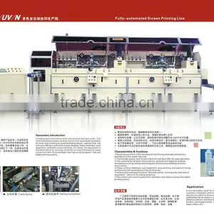 WINON WSC-120 I/UV/N Fully Automated High Speed Multi Screen Printing Machine With UV thumbnail-2
