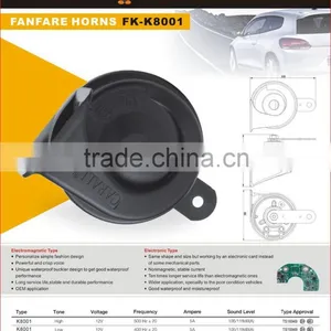 Waterpoof 12V Super Motocycle Horn Auto Horn Bosch Type Horn FK-K8001 thumbnail-4