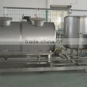Food Sanitary Stainless Steel 500L/H CIP Clean System thumbnail-1