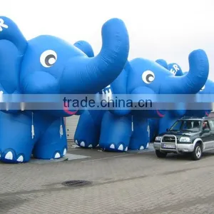 Giant Inflatable Advertising Cartoon Elephant thumbnail-1