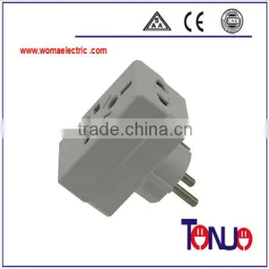 15A Universal Multi Pulg Adapter for Travel and Light thumbnail-1