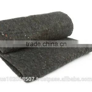 KEMP USA GREY BLANKET 30% WOOL thumbnail-2