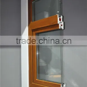 Customized Upvc Window and Door With Net, Full Color Co-extrusion Upvc Profiles thumbnail-3