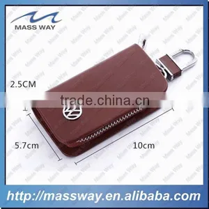 Promotional Custom Fashion Leather Car Key Case Quality Choice thumbnail-1
