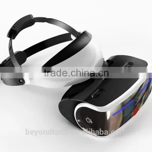 HICCOO 90" Video Glasses, 1080P Smart Glasses, VR Glasses With Wifi, Bluetooth, Play Game thumbnail-2